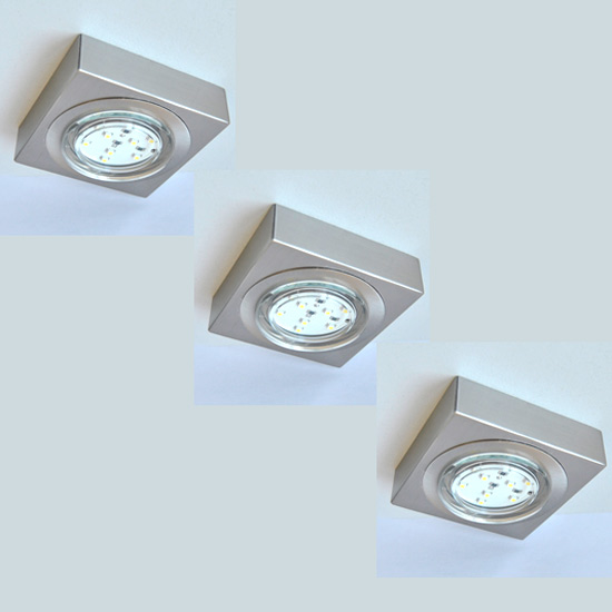3- Set Unterbauleuchten LED Briloner 2422/ 032 Superline