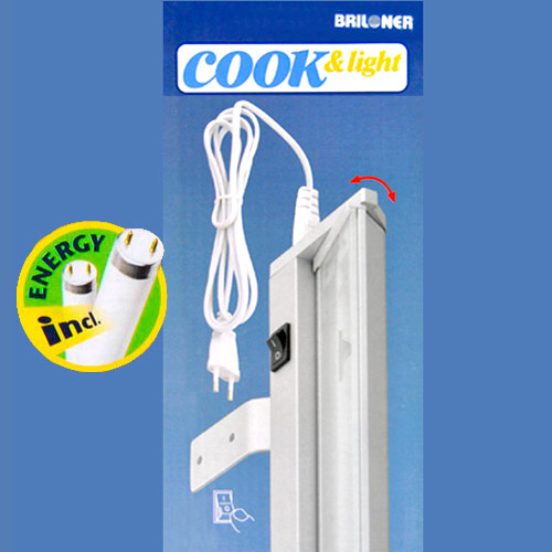 Aufbau- Unterbauleuchte Lichtleiste Sparlampe Badleuchte Bürolampe