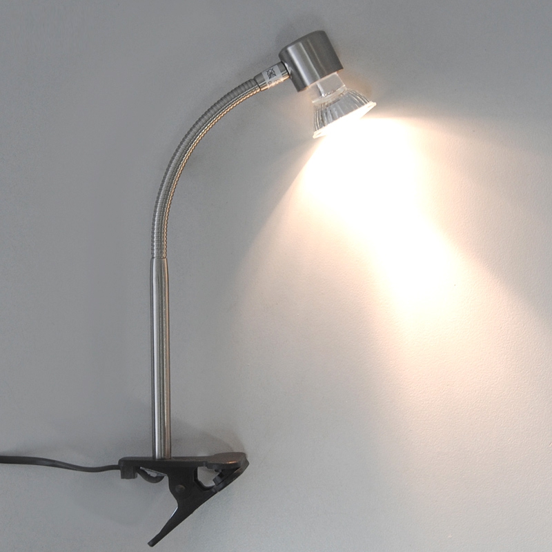 Clip light Office Desk lamp Briloner GU10 Spotlight Clamp Lamp LED Suitable eBay