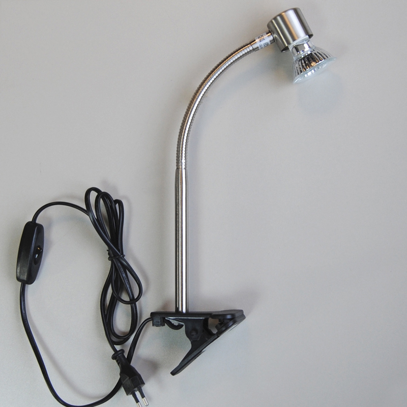 Clip light Office Desk lamp Briloner GU10 Spotlight Clamp Lamp LED