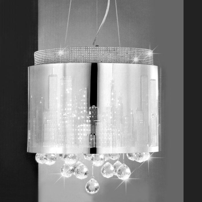 Briloner LED Pendelleuchte Prisma Leuchten 4295-030 h&ouml;henverstellbar