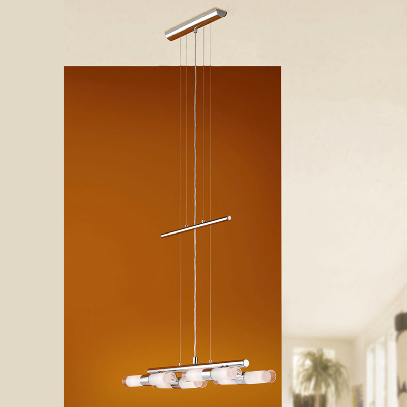 Pendelleuchte Eglo 86899 Lesect Havanna Chrom