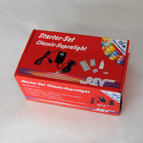 Rev 637089 Starter-Set Supralight Lichtschlauch Trafo