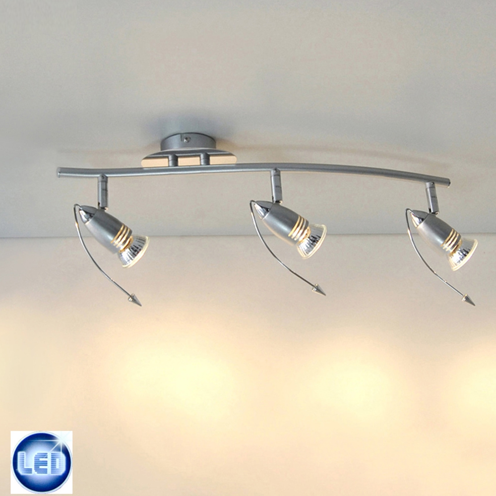 LED Deckenleuchte 3x3W A++ Strahler Spot-Leiste GU10 LED Deckenlampe