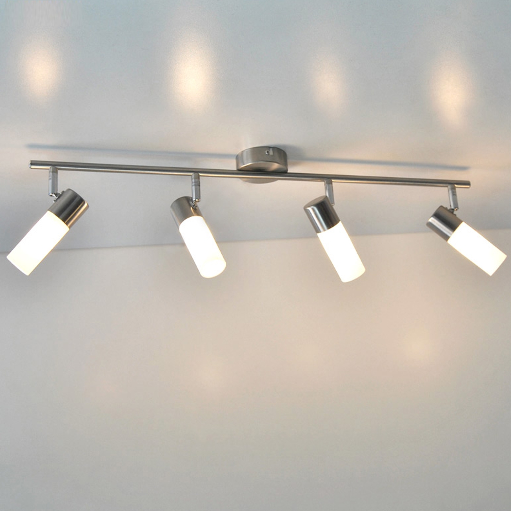 Unterbauleuchte Lichtleiste weiß 8W Sparlampe Badleuchte Büroleuchte